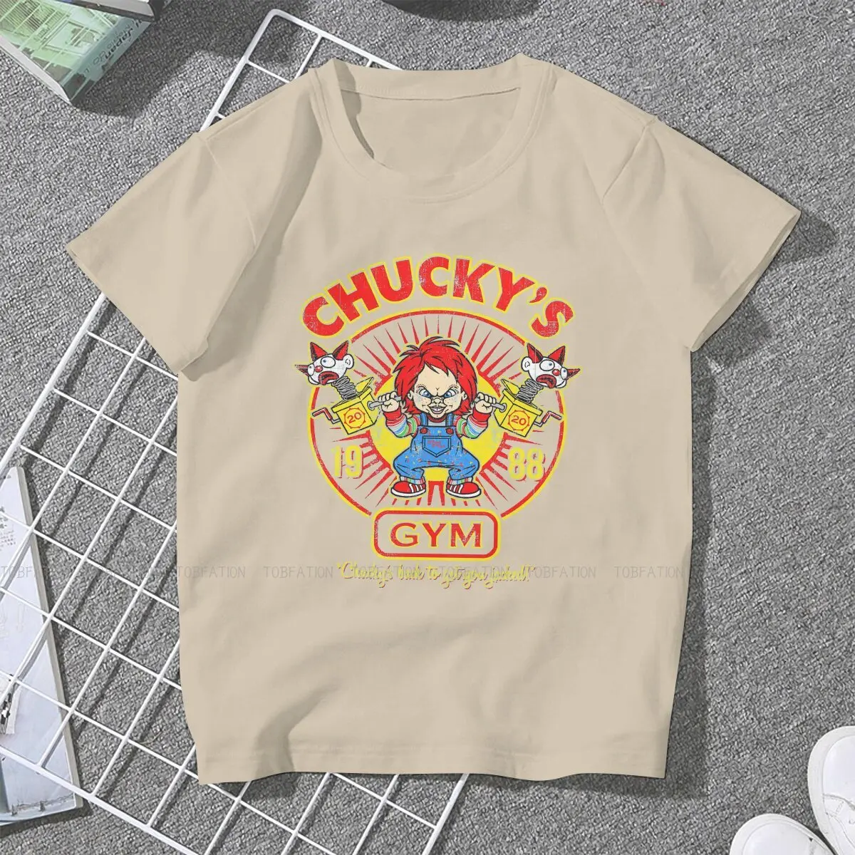 Chucky Old Fashioned Doll TShirt for Woman Girl Gym Basic Leisure T Shirt High Quality New Design Loose