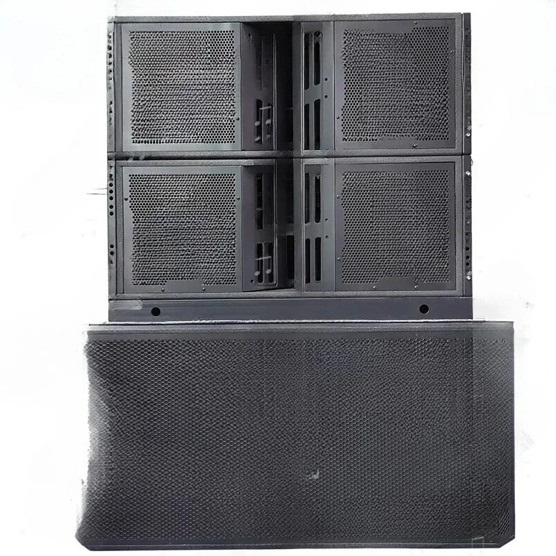 Professional Active Speaker Set Dual 15-inch 3-way Passive Outdoor Stage Professional Linear Array Large Concert