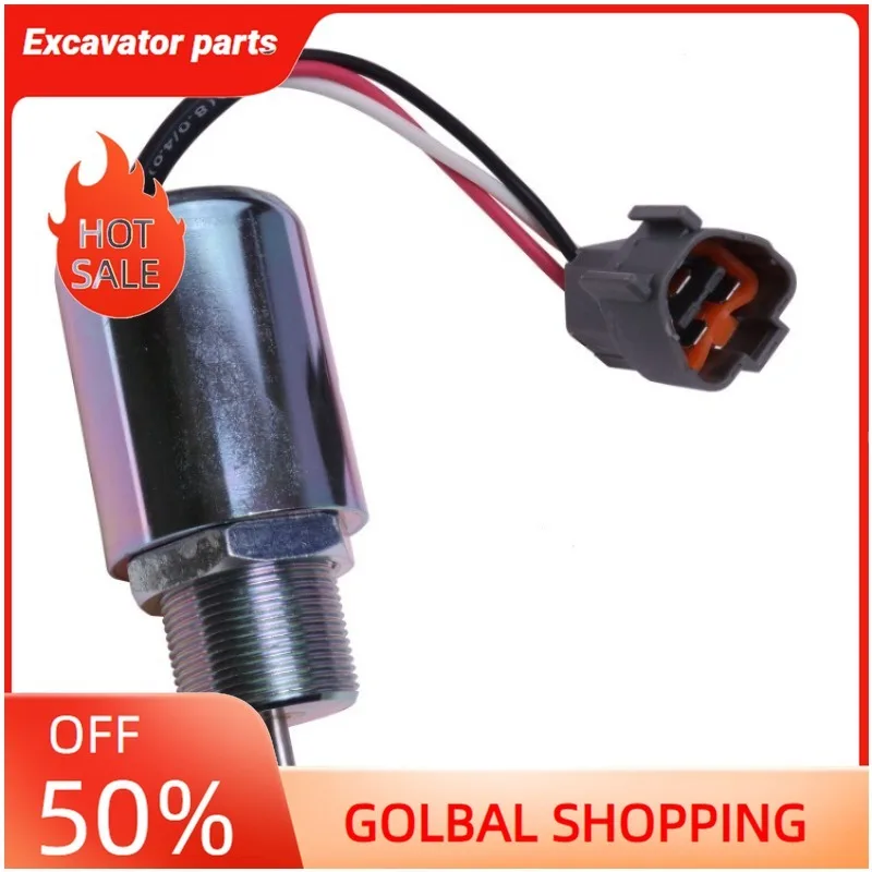 

30A87-00040 30A87-20402 Fuel Shutoff Solenoid Compatible With Volvo EC15B EC35