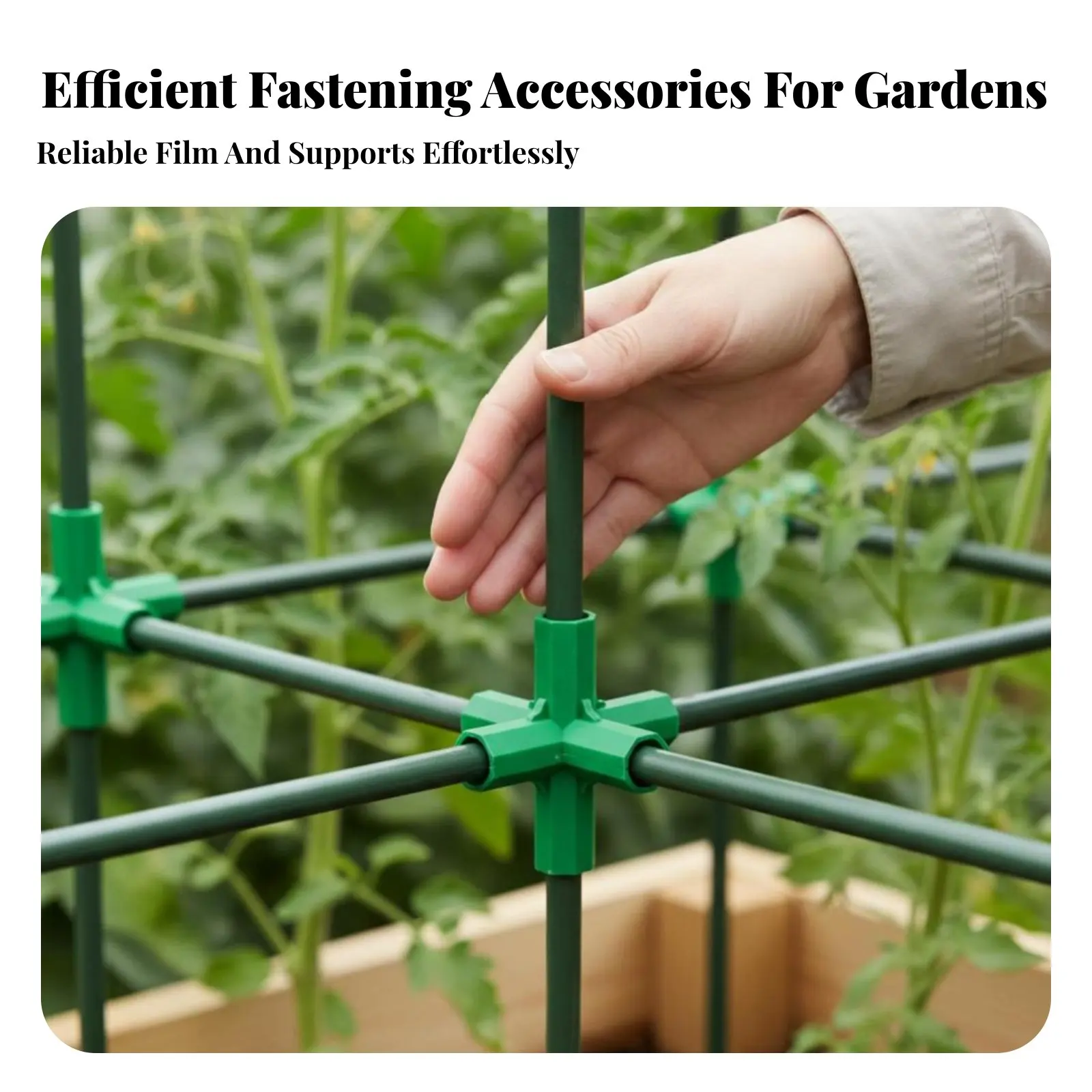 

Вращающийся соединитель для колышков с регулируемым углом наклона, многоразовый, прочный, для садоводов, любителей DIY, использования на улице и в саду