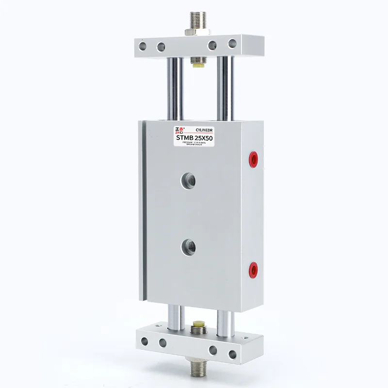 Three-Bar Three-Axis Pneumatic Fine Cylinder TCL TCM-12 16 20 25 32 40 63-10 30 100 with Steel Guide Rod Piston Core Components