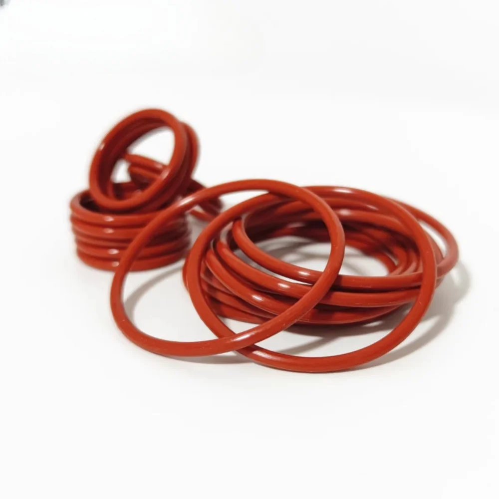 Silicone Coffee Sealing Ring, Waterproof and High-temperature Resistant, Outer Diameter 4 5 6 7 8 9, Wire Diameter 1.0