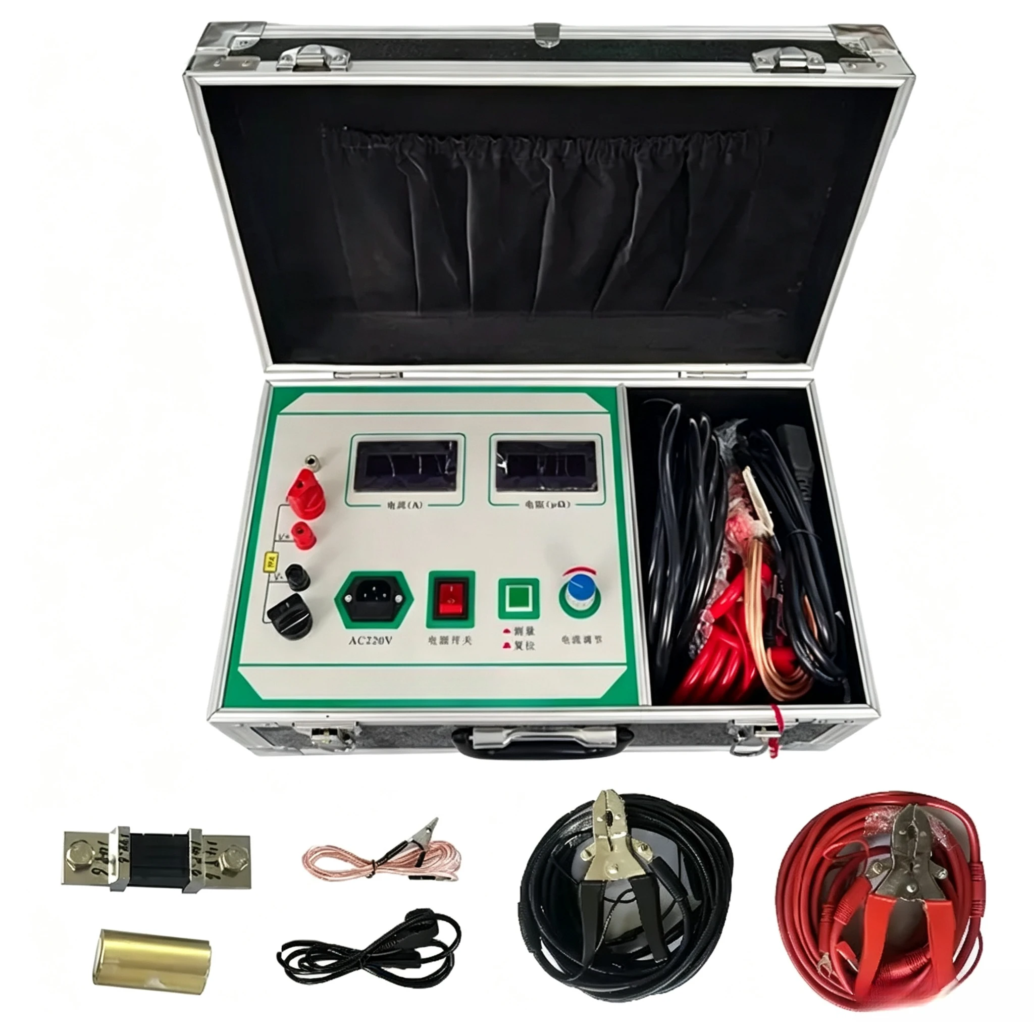 100A 200A 300A Loop Resistance Tester Contact Resistance Tester