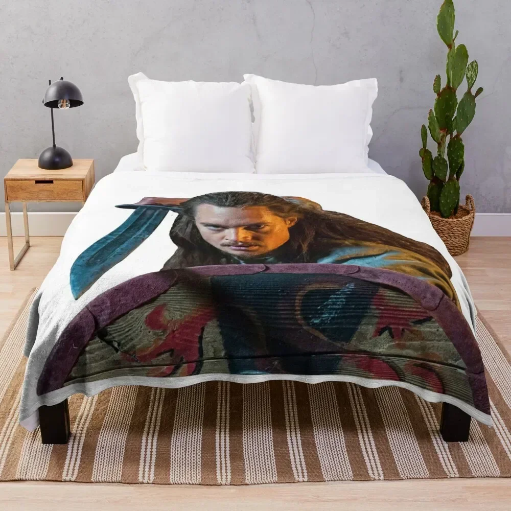 

Last Kingdom - Uhtred Throw Blanket Cozy Throw Blanket Birthday Gift for Him Her