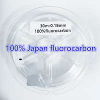 30M 100% Fluorocarbon Fishing Line Super Strong Monofilament Carp Fishing Line Japan Carbon Fiber Leader Line
