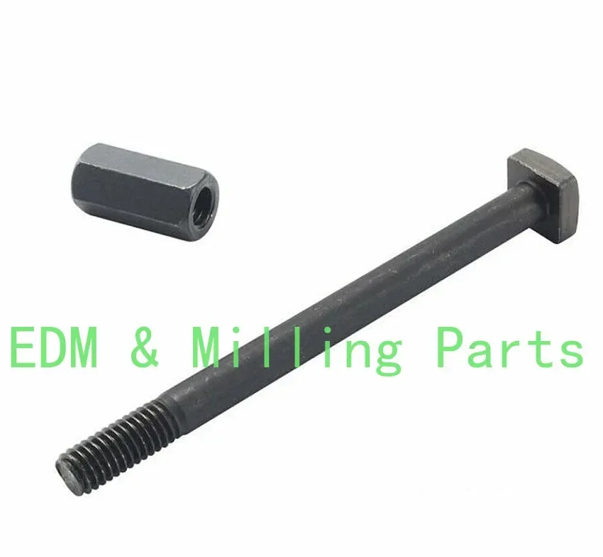 Montaje de perno en T para fresadora CNC, pieza de molino, B155-157, Cabeza J, M1431 para herramienta Bridgeport