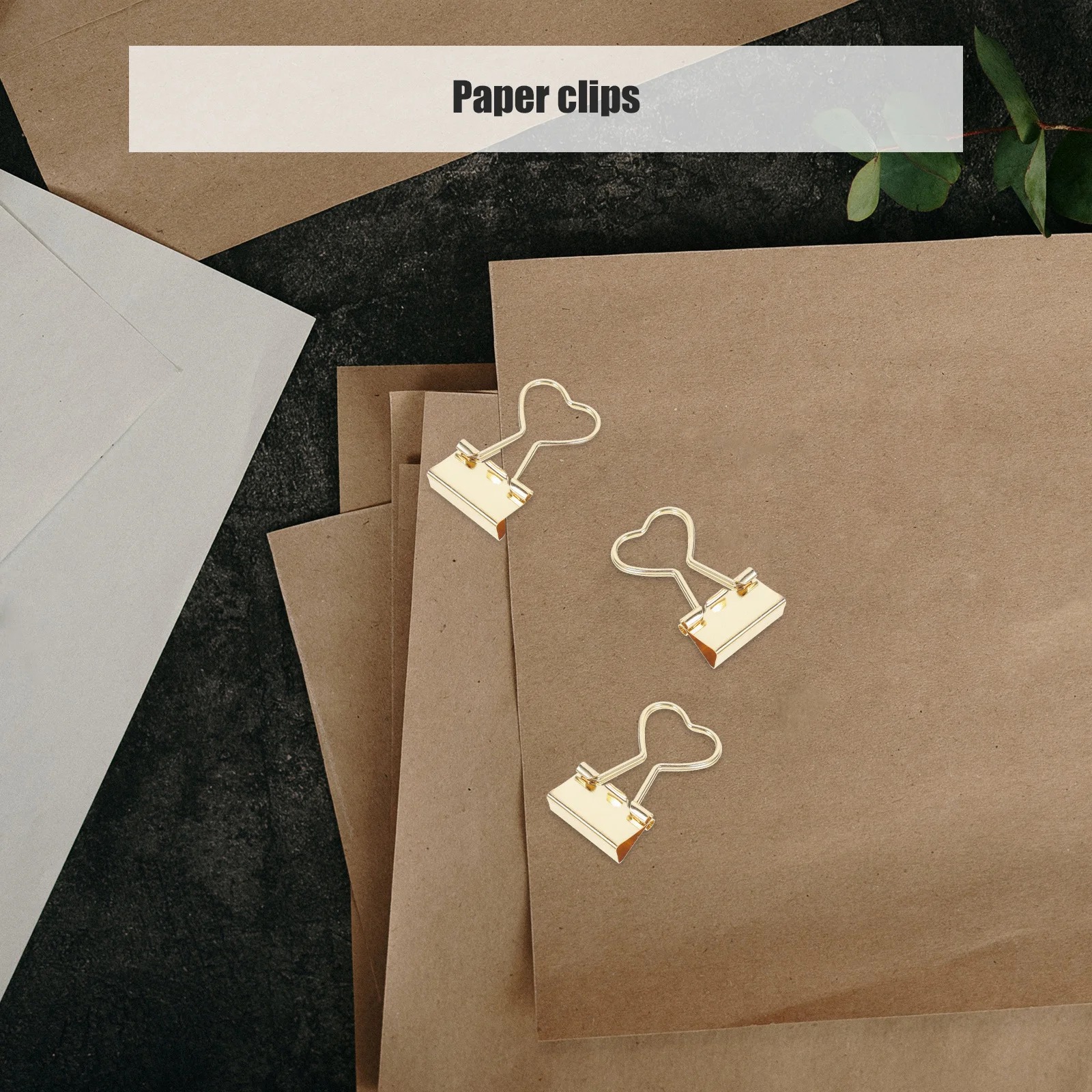 

10Pcs Small Metal Binder Clips Rust Resistant Mini Copier Paper Clips for Office Home School Teacher Document Fixing