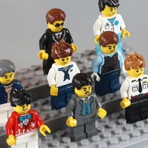 빌딩 블록 미니 그림 디스플레이 캐비닛 캐비닛은 명확한 먼지 케이스를 조립하지 않고 레고 쌓을 수있는 캐비닛 8 최고의 판매 레고 생일 장식 - №4