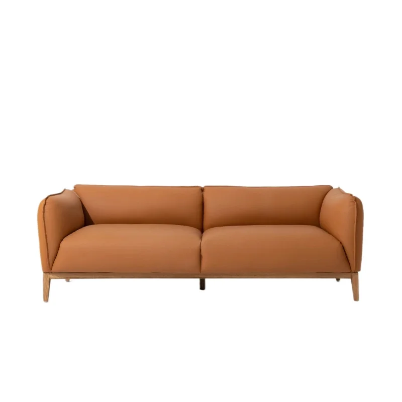 

H Dco Italian delicate calfskin! Golden brown ash wood sof a
