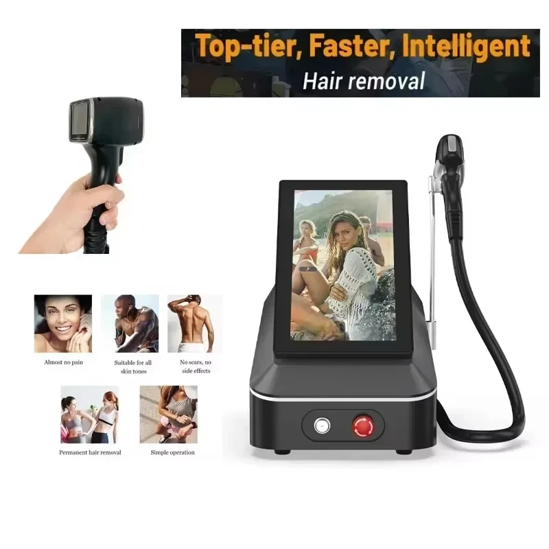 2026 Professional Salon Hair Reduction Tool - 3500W Ice Platinum Diode Laser with 755/808/1064nm Wavelengths