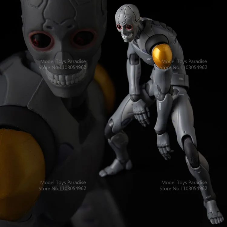 1000toys 1/12 Heavy Industries Synthetic Robot Body for Anime Soldier 6-Inch Action Figure Model with Movable Joints