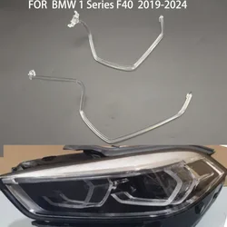 For BMW 1 Series F40 2019-2024 Car Headlights Ballast DRL Angel Eyes White Daytime Running Light Bar Aperture LED