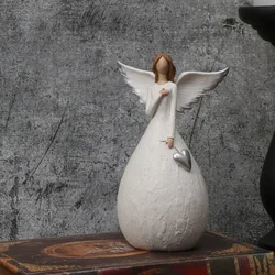 Blessing Angel Figurine - Perfect For Christmas, Weddings & More | Durable Abs Resin Sculpture | Ideal Gift For Home Decor