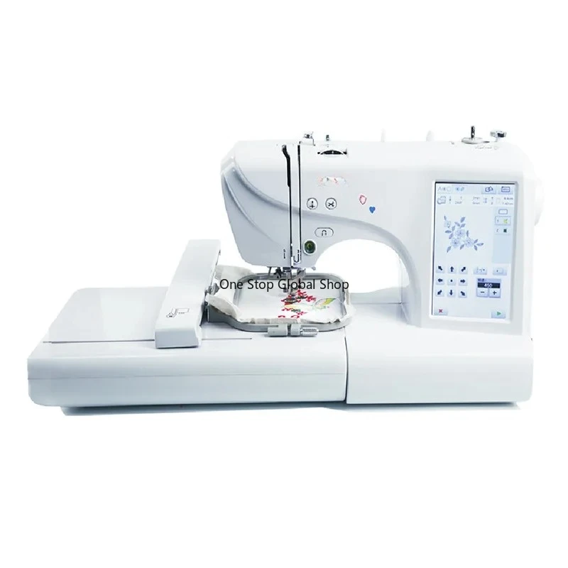 MRS600 High Quality Sewing Textile Home Computerized Embroidered 1 Needles Color Single Head Embroidery Machine for Clothing
