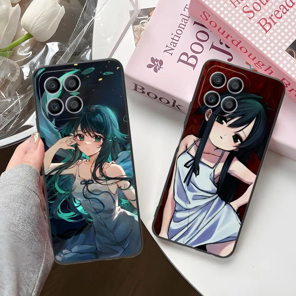 Saya no Uta حافظة هاتف محمول لهاتف Honor 90 80 70 60 50 30 20 10 9 8 7 Pro S SE Lite 5G غطاء طباعة ملون للهاتف الذكي