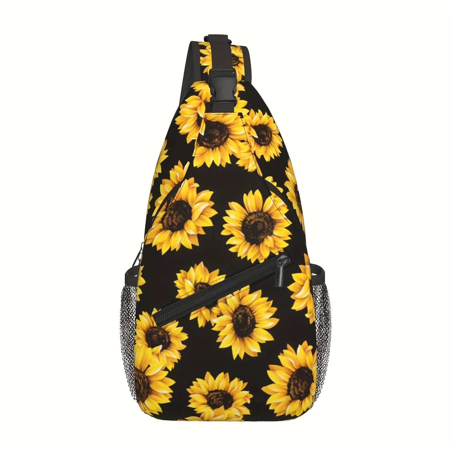 

Sunflower Casual Crossbody Bag for Women Men, Travel Hiking Shoulder Daypack