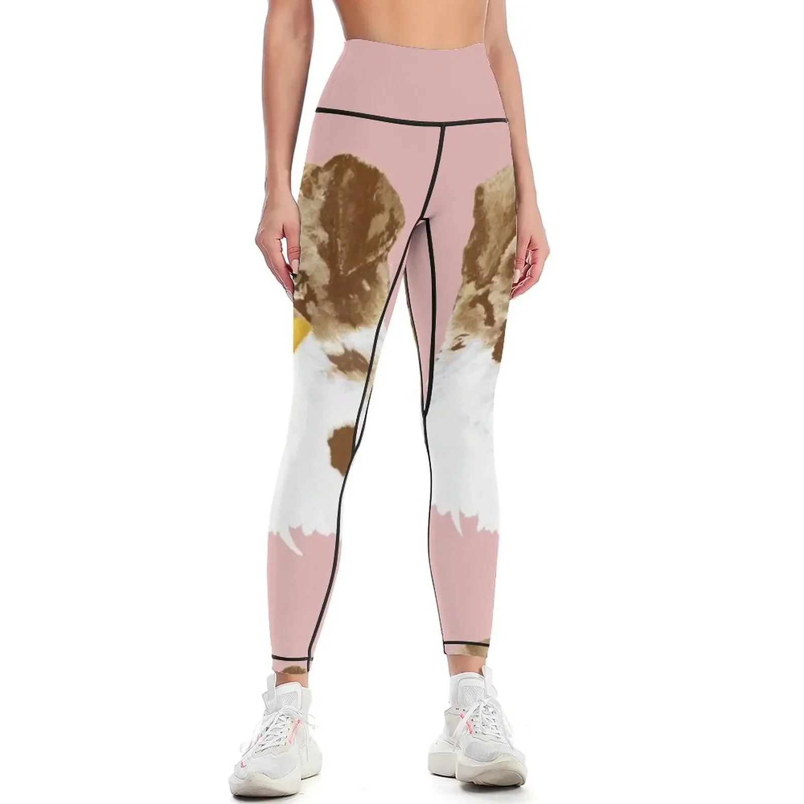 

Red Merle Australian Shepherd Dog Portrait Leggings Fitness woman sport set Fitness clothing gym's clothing Womens Leggings