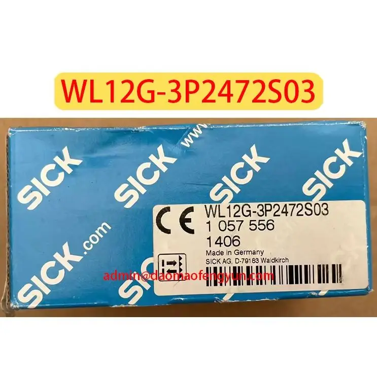 Brand new WL12G-3P2472S03 Photoelectric Sensors Original Genuine，1057556 WL12G 3P2472S03 Fast shipping，In Stock