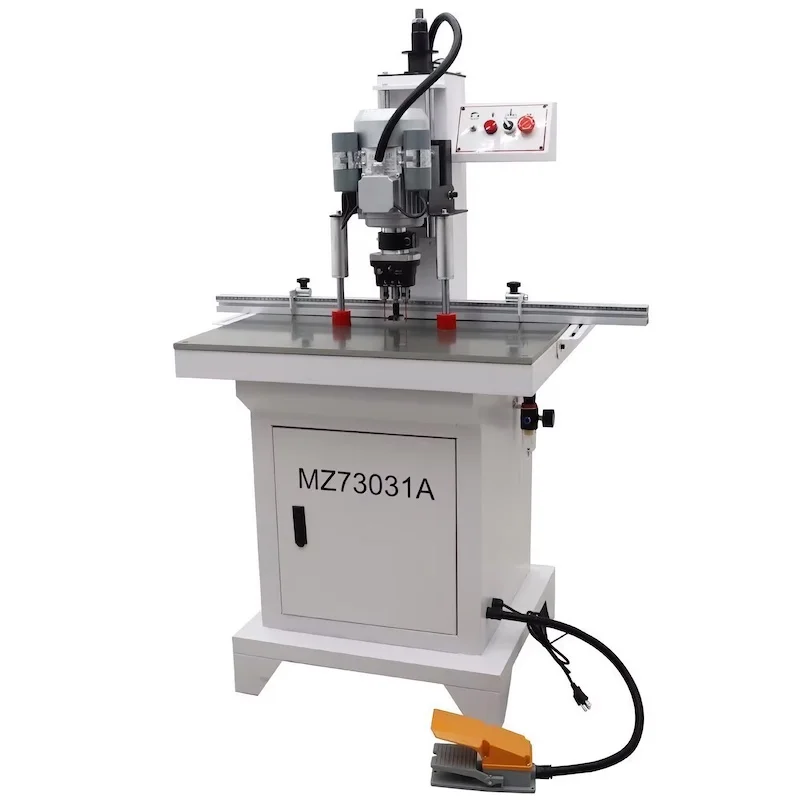 1500W 110V Pneumatic Hinge Boring and Insertion Machine Wooden Hinge Punching Rubber Product Making Machinery