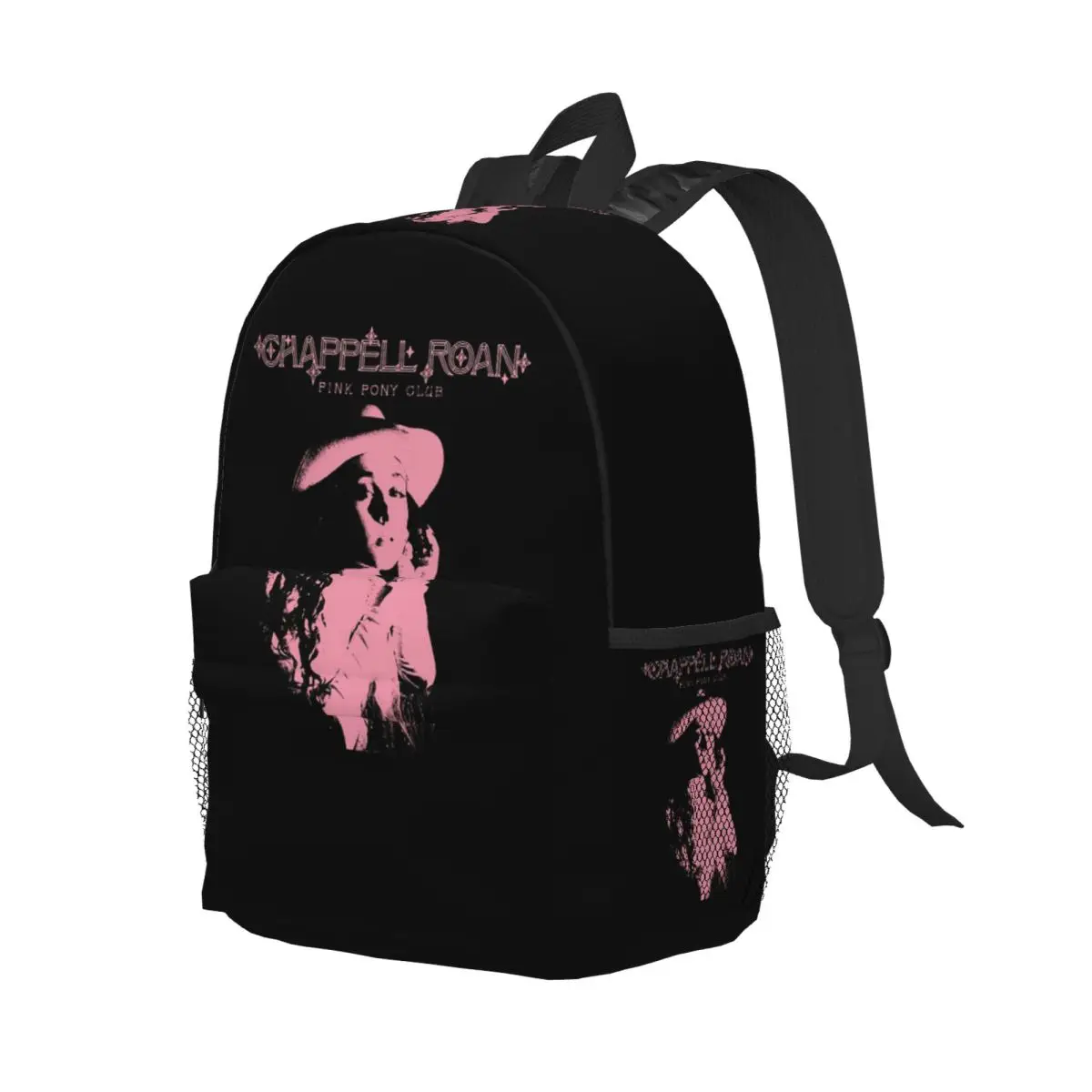 

Chappell Roan Pink Pony Club Backpack Student Boys Girls BookBag Kids School Bag Computer Shoulder Bags for Men Women