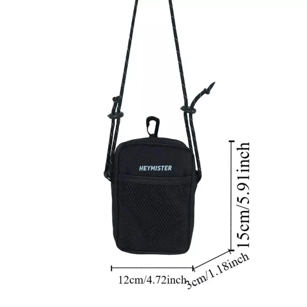 حقيبة كتف الموضة للرجال أكسفورد القماش فتاة المرأة حقيبة محفظة صغيرة محفظة الهاتف الخليوي الصغيرة في الهواء الطلق الخصر حزمة مع حلقة تسلق #6