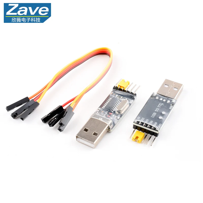 USB to TTL Converter UART Module CH340G CH340 3.3V 5V Switch Comes with DuPont Cable
