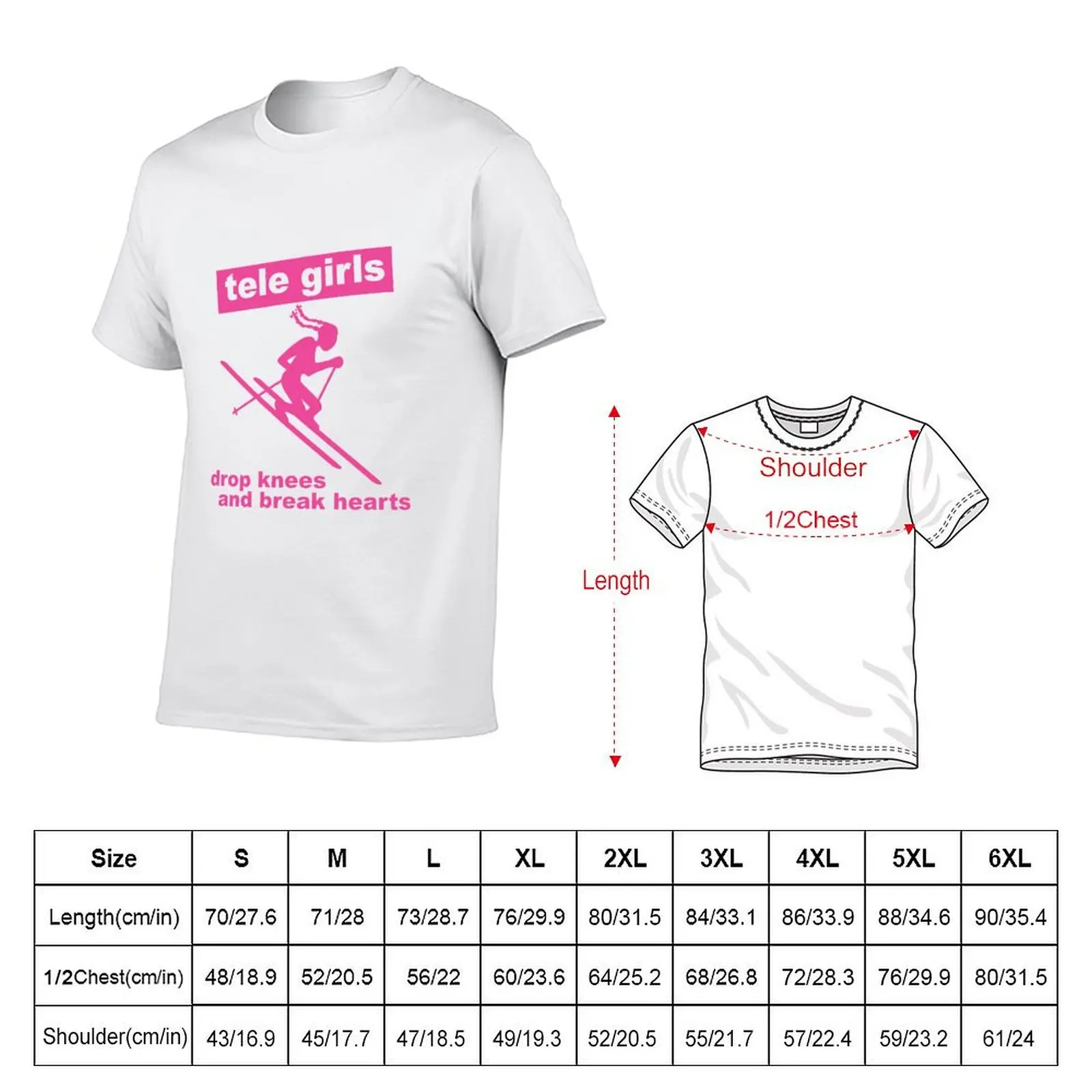 Tele Girls FINAL T-Shirt Large Size Short Sleeve T-Shirt
