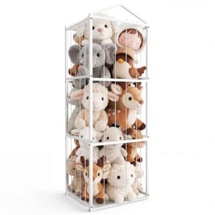 Large Metal Stuffed Animal Storage Organizer