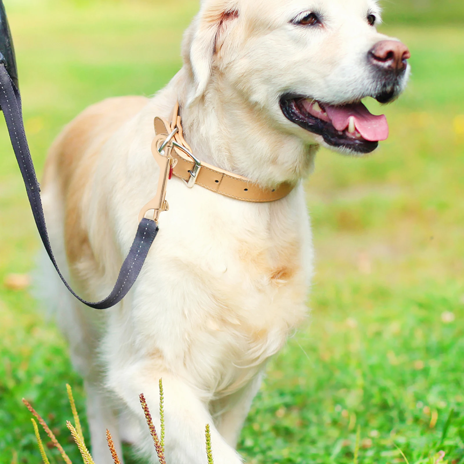 

Brass Lobster Clasp Oval Swivel Snap Hook Lobster Claw Clip for Bag Straps Leathercraft Belting Accessories Brass Bag Clip