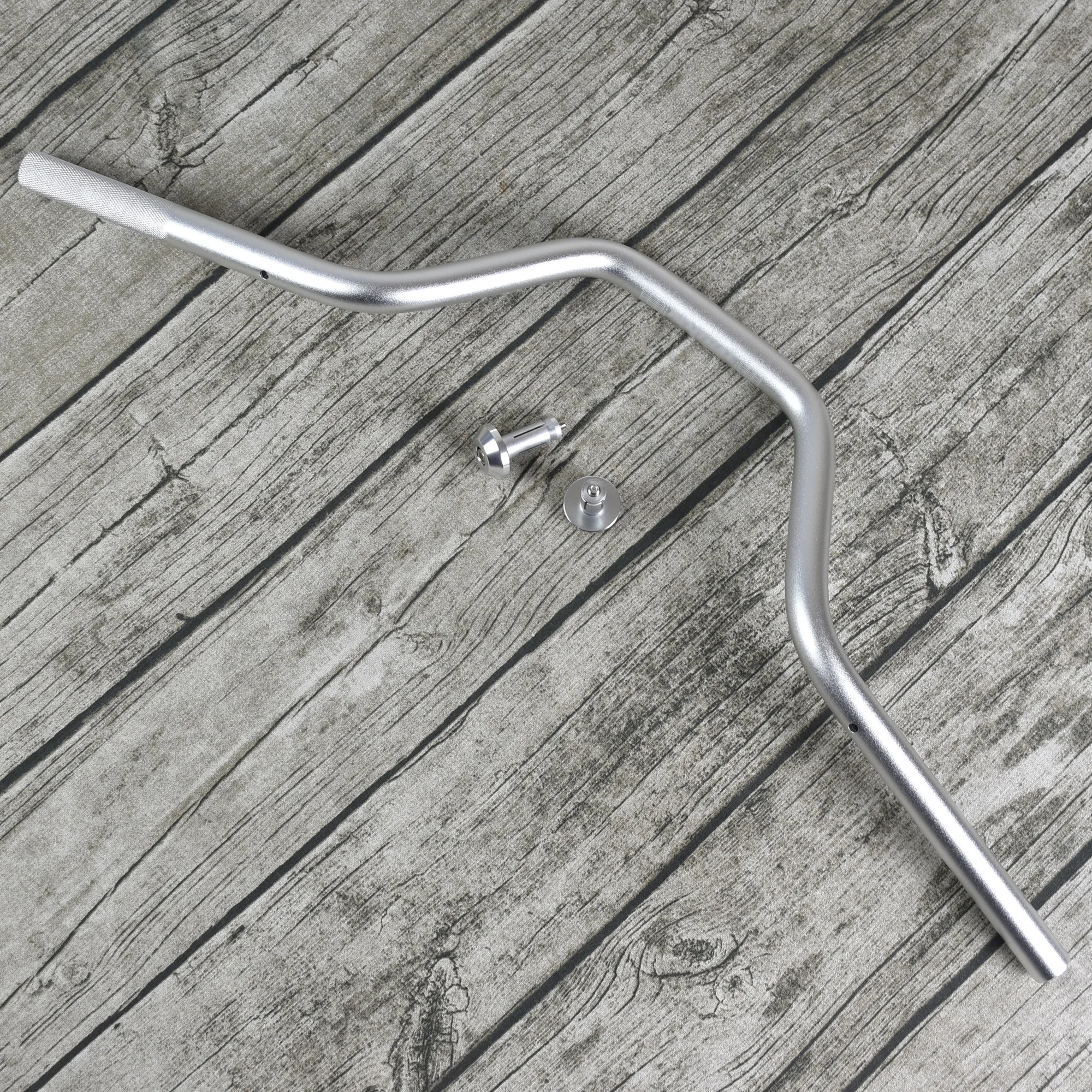 Motorcycle Handlebar 22mm Aluminum Alloy Steering Wheel Retro Motorbike Rise Up Handlebar 7/8\'\' for Honda Yamaha Suzuki Kawasaki