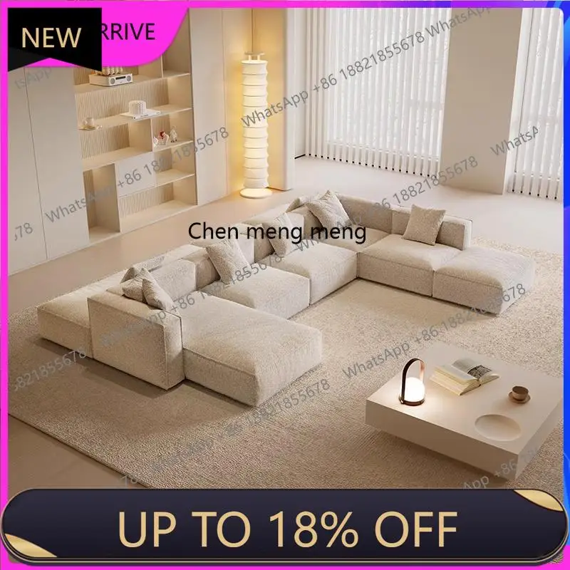 

M78 Minimalist sofa, large flat matte cloth, island, free combination module sofa