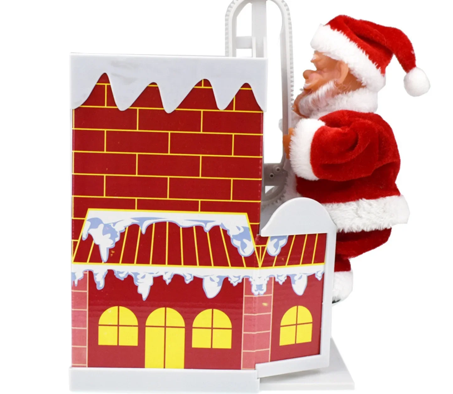 Cross-border hot-selling Santa Claus by climbing doors and chimneys electric music