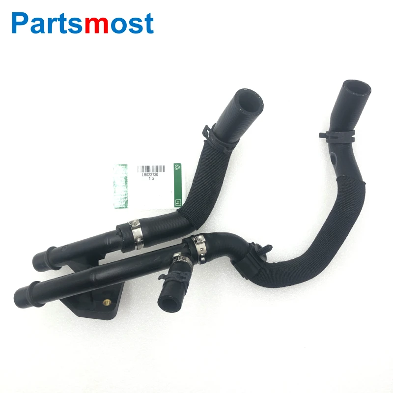 LR022730 Thermostat Water Pipe for 4.4L V8 Diesel Land Rover Range Rover 2010-2012 2013- Range Rover Sport 2014- Coolant Hose