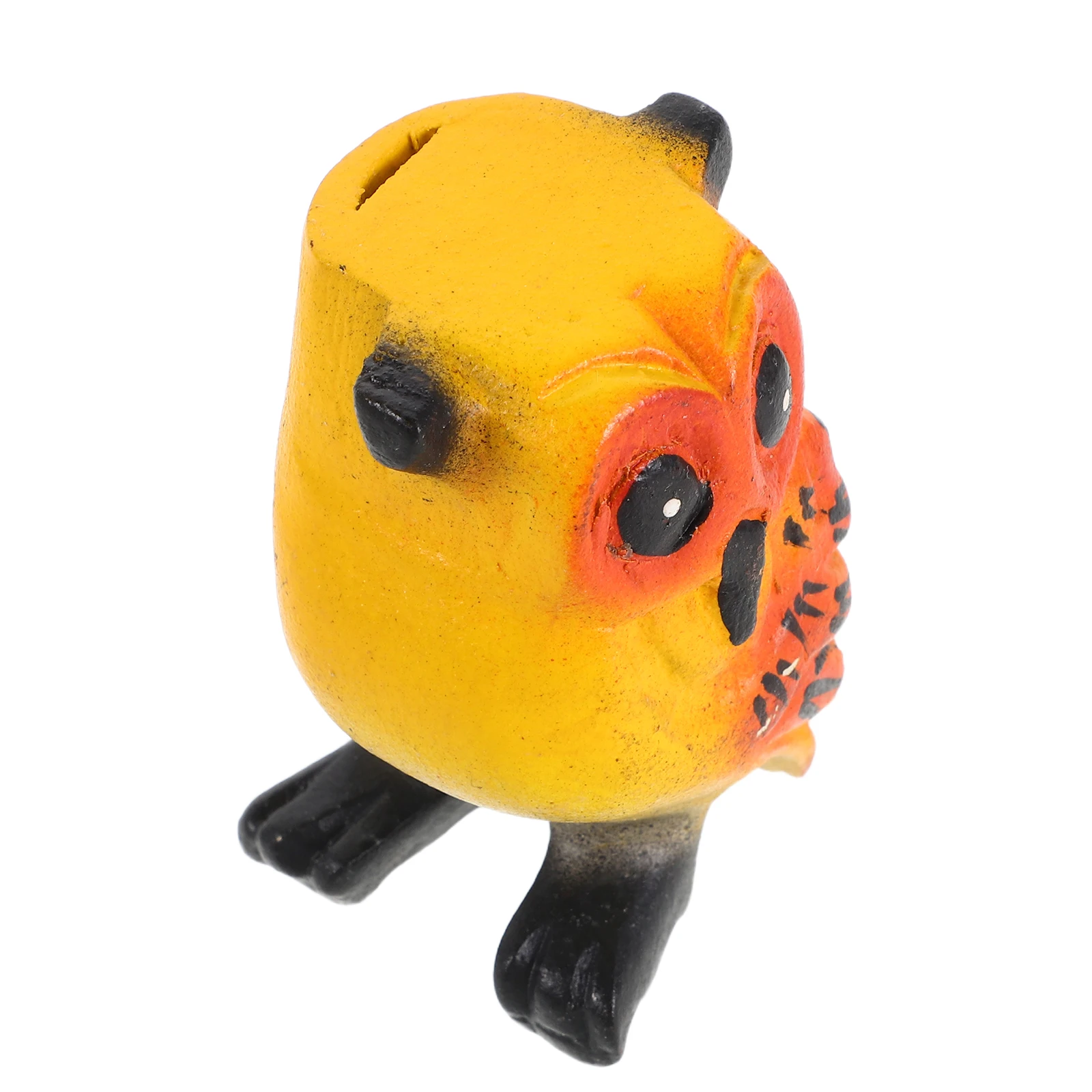 

Owl Whistle Bird Sound Maker Ornament Figurine Statues Wood Figure Musical Instruments