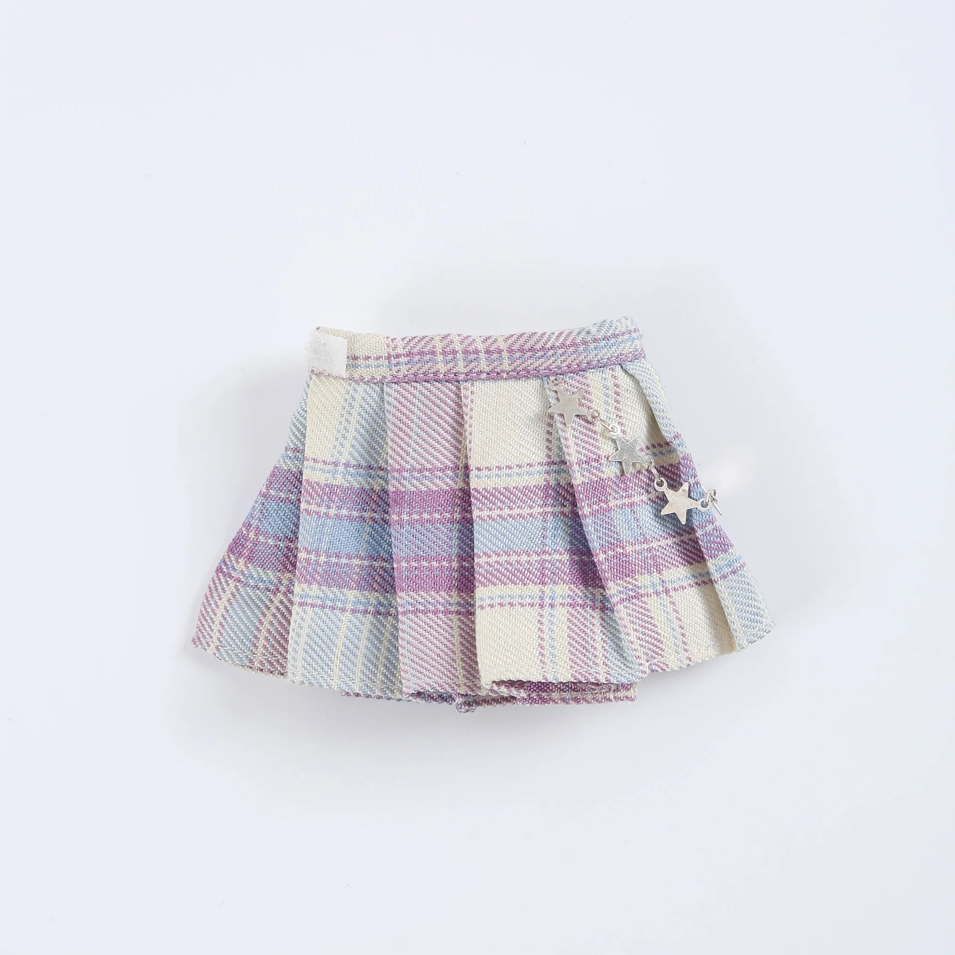 OB24 doll dress B lythe Little Cloth checkered short skirt 1/6 BJD skirt