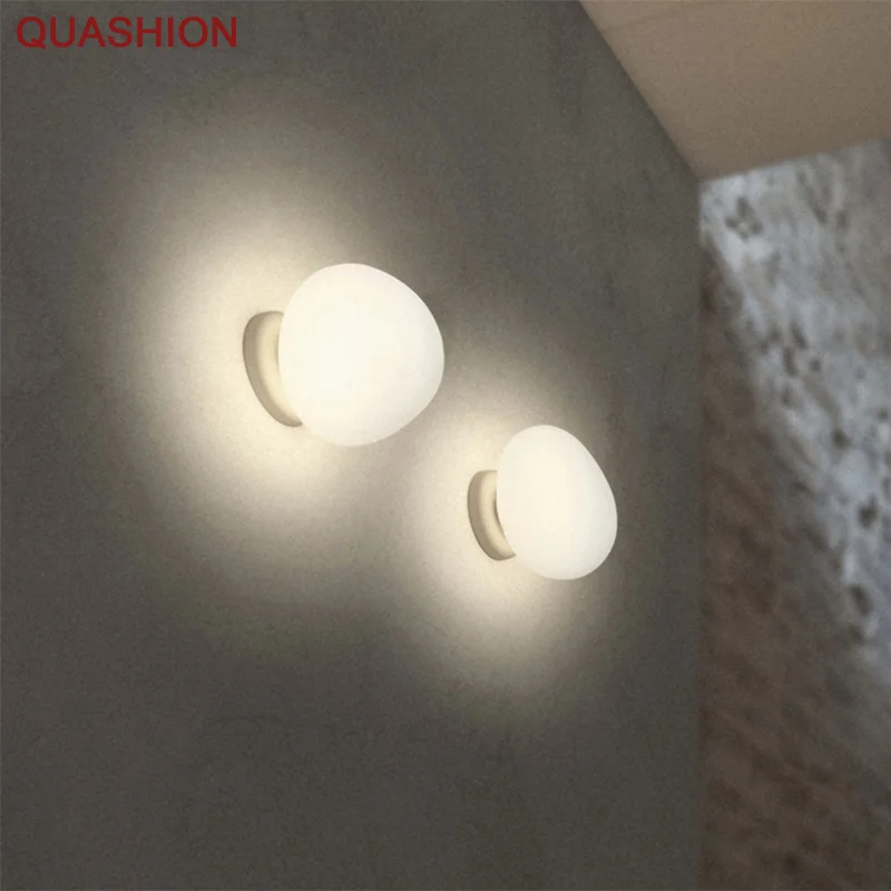 

Modern Goose Egg Wall Lamp Bedside Lamp Dining Room Bedroom Corridor Atmosphere Light Ceiling Lamp Decorative Wall Lamp