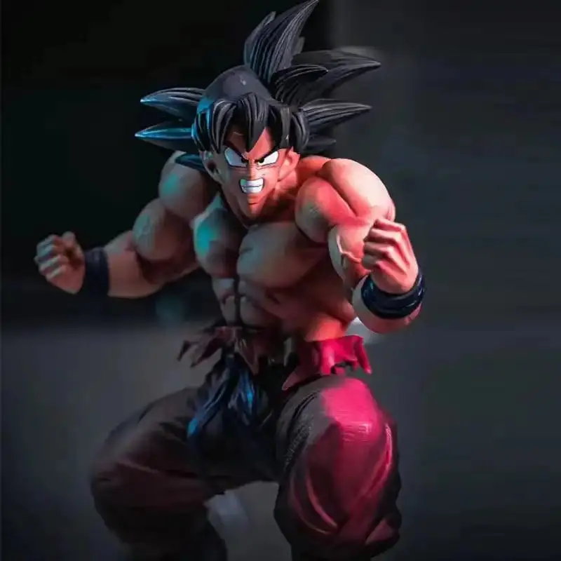 Dragon Ball Z Anime Figure Son Goku Kaioken Action Figurine Pvc Statue Collection Model Decoration Ornaments Toys Gift