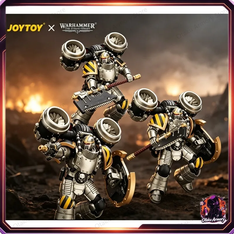 (Pre-Sale) JOYTOY Warhammer The Horus Heresy 1/18 Iron Warriors MkII Assault Sergeant & Assault Legionary Action Figure Hobby