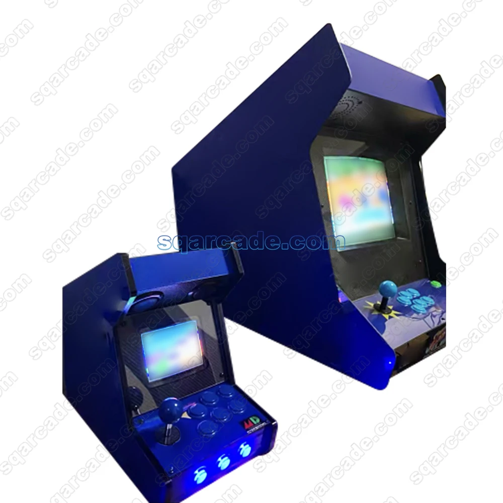 2 people portable small classic cocktail arcade vldeo game console 5.5 inch CRT MD3 original host arcade table game console