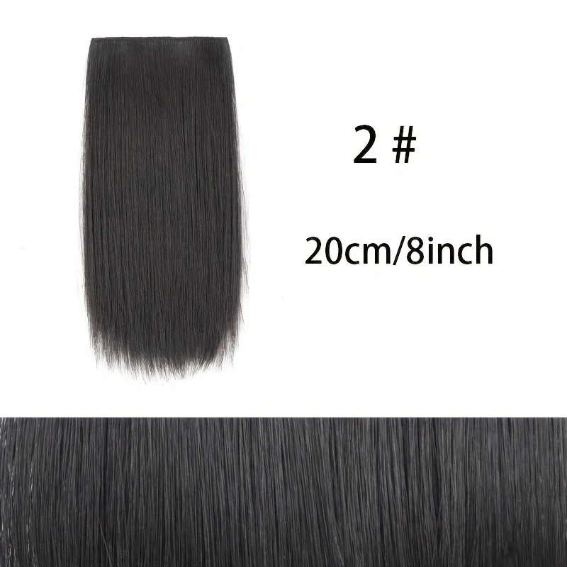 Synthetic Invisible Seamless Hair Pads for Volume