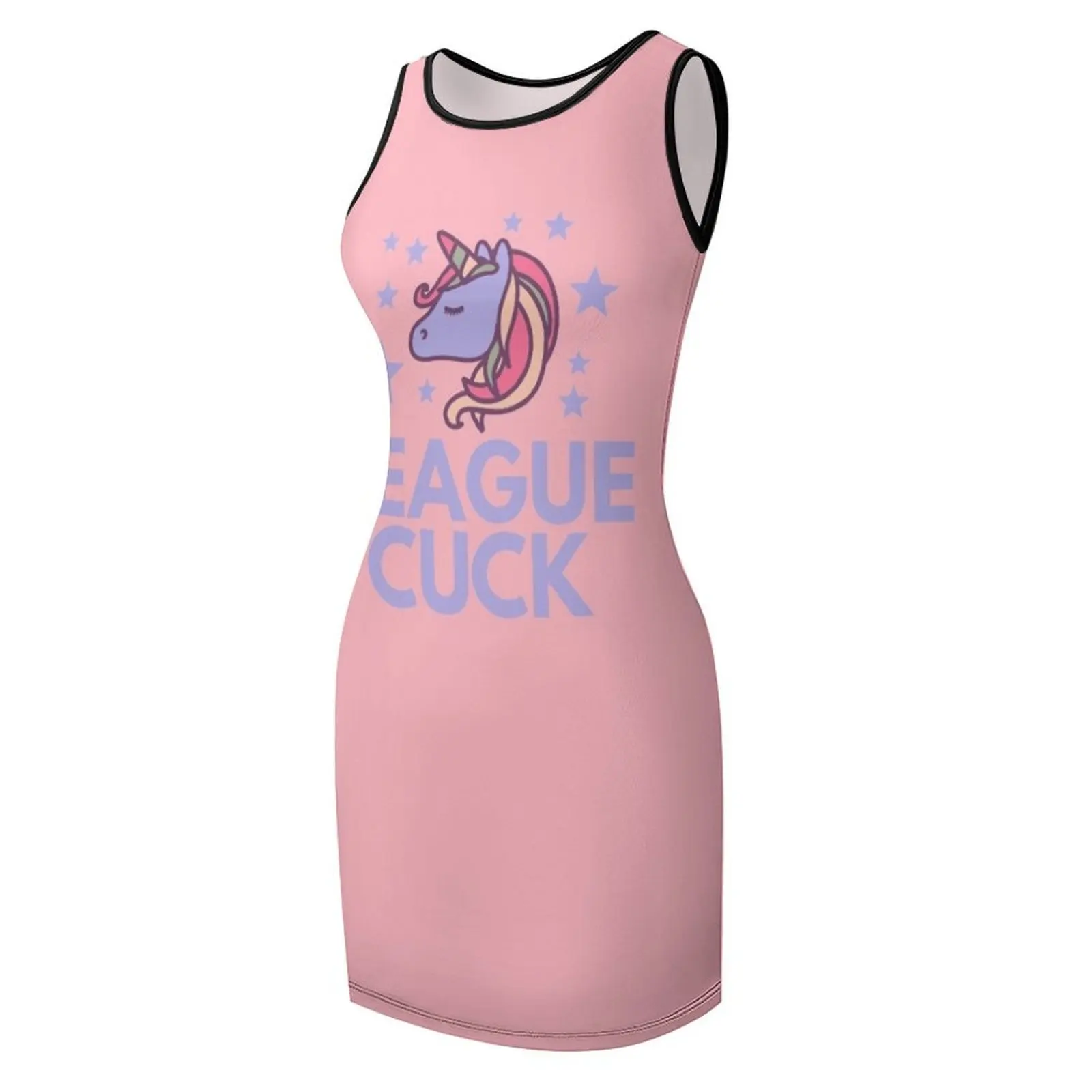 I Suck At Fantasy Football T Shirt Unicorn Pink - League Cuck Shirt Sleeveless Sundress luxury woman evening dress Beachwear