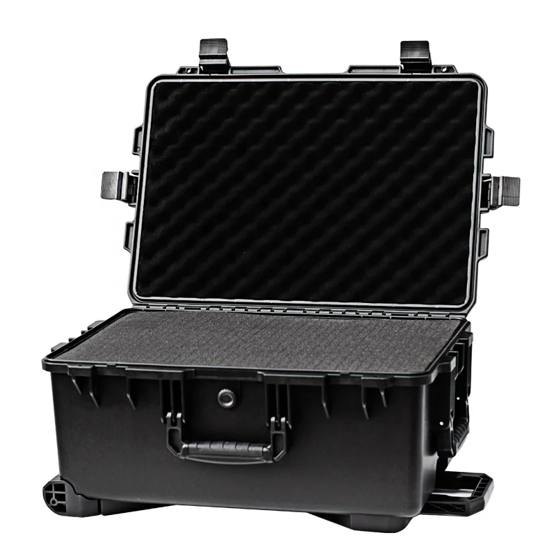 

Hard Flight Case with Wheels, Plastic Tool Box, Waterproof, Protective Rolling, Manufacturer Wholesale, 215XH