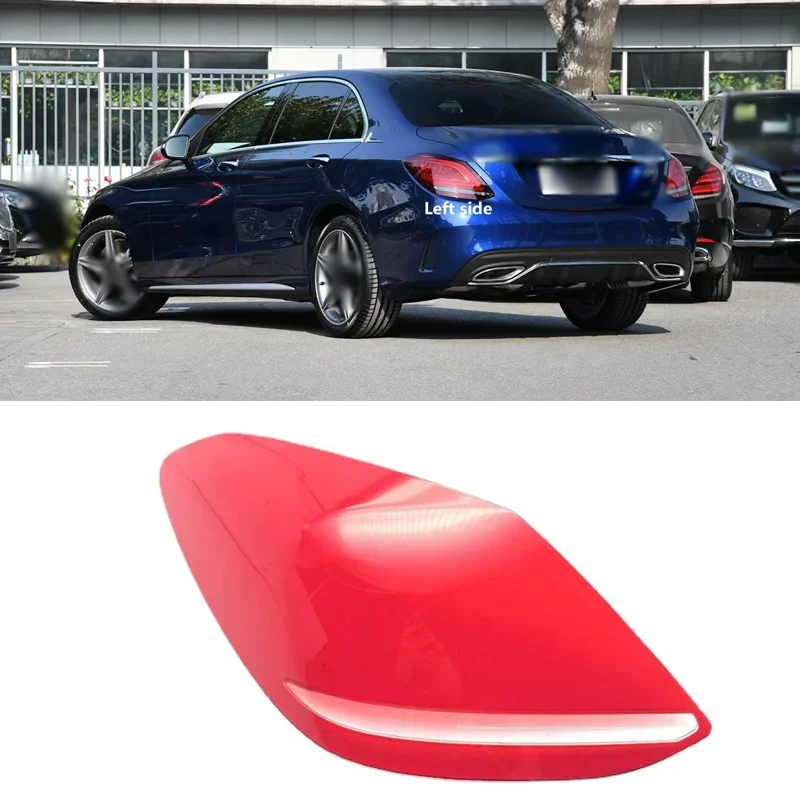 

for Mercedes Benz C-Class2019-2020 Car Rear Taillight Shell Brake Lights Shell Replace Auto Rear Shell Cover Lampshade