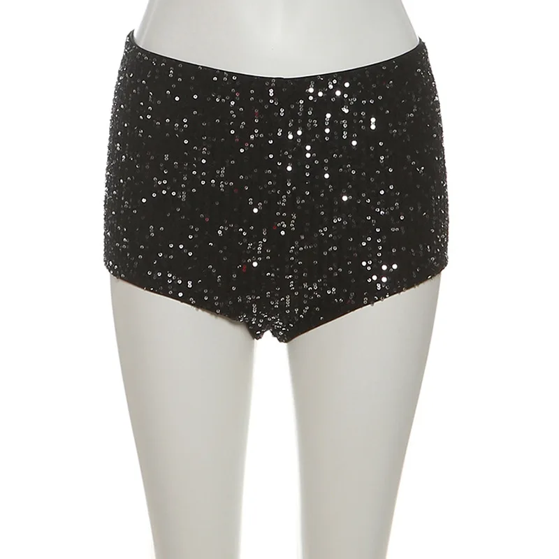 SylCue الترتر المرقعة السراويل القصيرة امرأة منخفضة الخصر نحيل الخوخ الورك الساخن الفتيات منتصف الليل شارع العليا البرية نمط قيعان الكلاسيكية #6