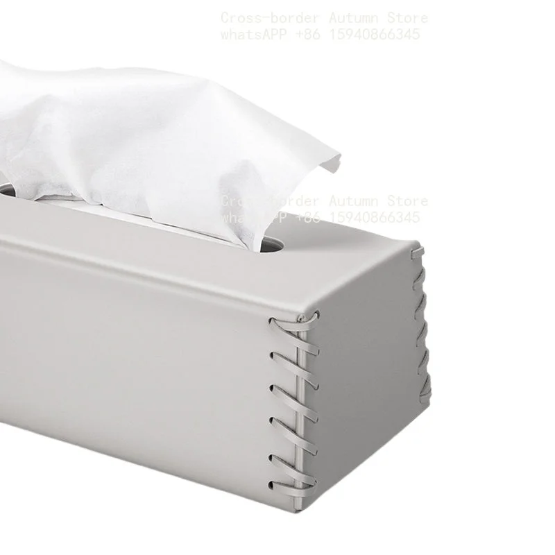 tissue box living room high-end light luxury high-end coffee table pumping carton high-end household dining table