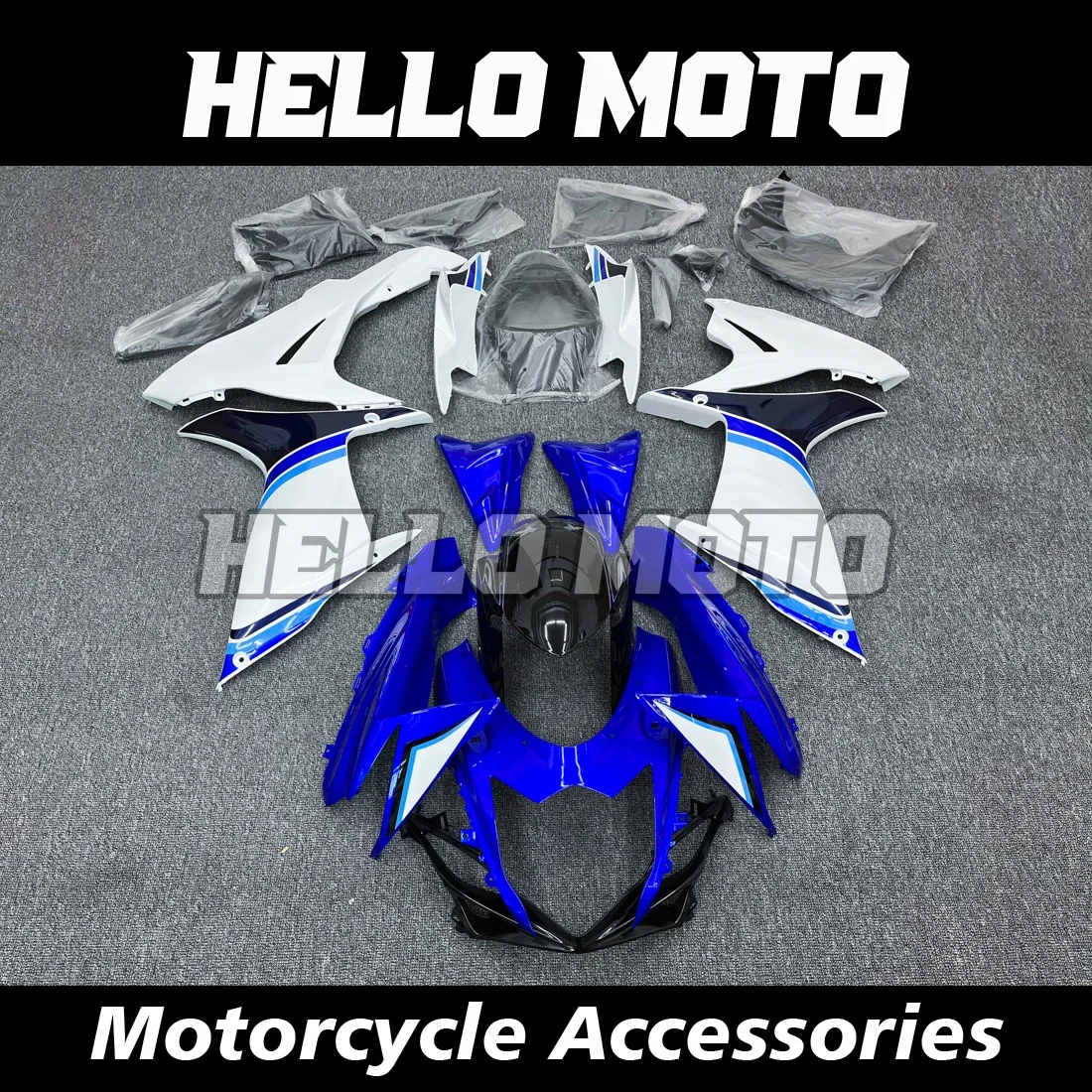 New ABS Injection Molding Motorcycle Fairings Kits Fit For L1 L2 L3 L4 L5 L6 L7 L8 L9 600/750cc 2011-2022 Bodywork Set