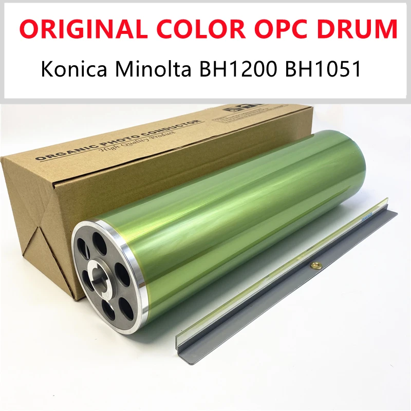 DR011 OPC барабан BH1200, фотоцилиндр для Konica Minolta bizhub Pro 1200 1051 OEM, лезвие для очистки барабана