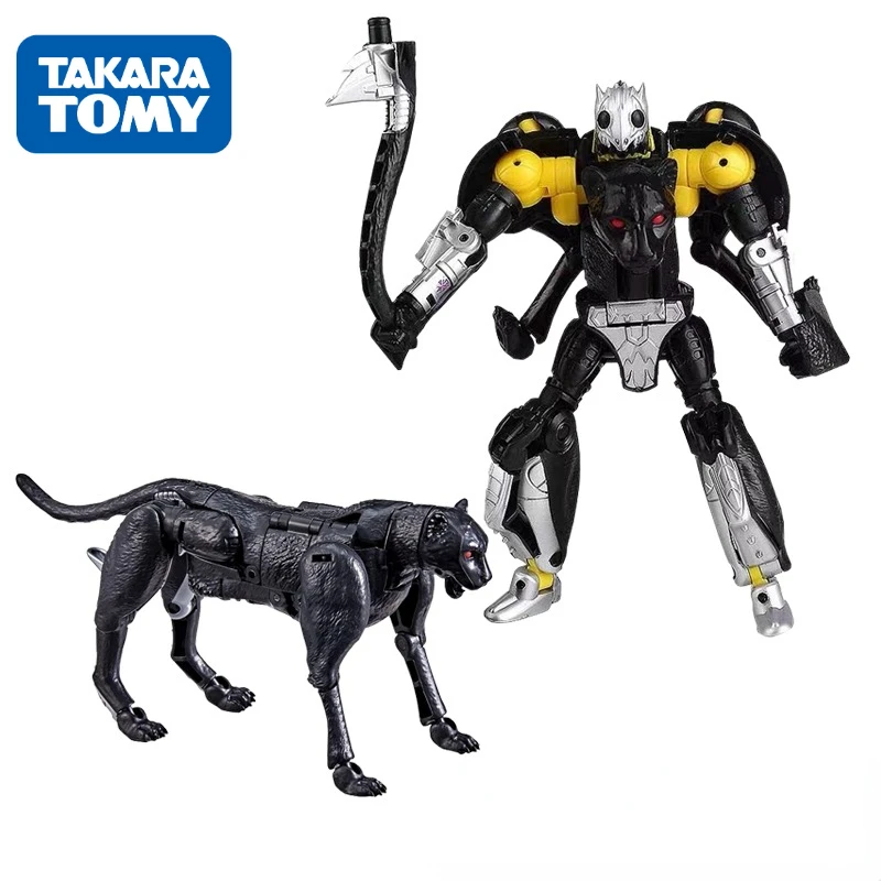 

TAKARA TOMY Transformers Kingdom Series Cybertron D-class Shadow Leopard Model Collection Figure Children's Toy Birthday Gift