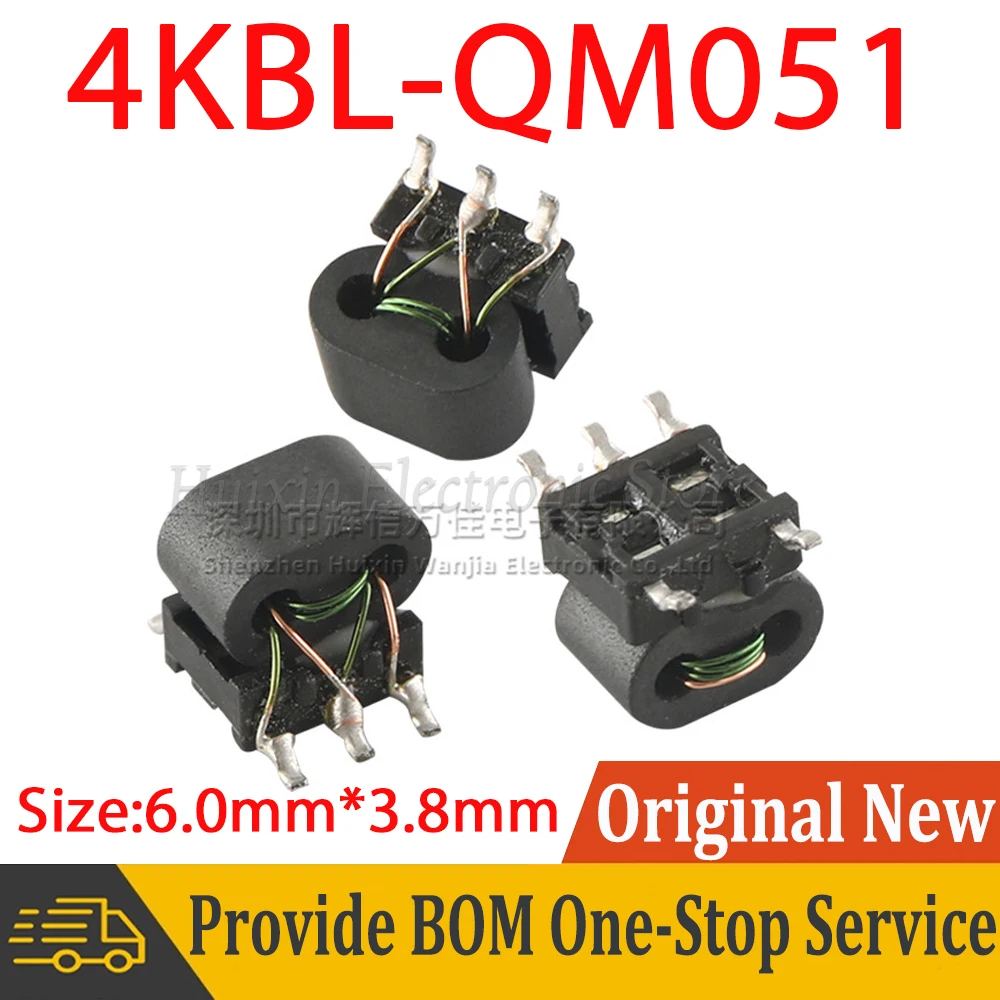 10pcs 4KBL-QM051(503) SMD SMT RF Transmission Line Transformer B5F 4.5dB Balun Transformer Unbalanced Balanced match