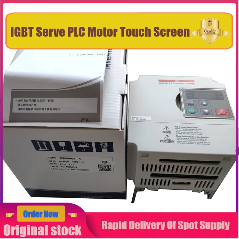 

New Original SV022IG5-4 2.2KW 3 Phase 380V Inverter VFD Frequency AC Drive Spot